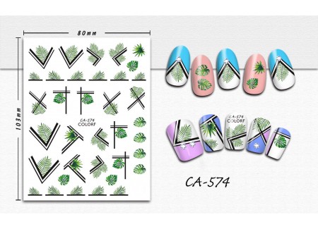 3D Nail Stickers - CA-574